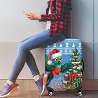 Guatemala Christmas Luggage Cover Quetzal Feliz Navidad - Wonder Print Shop