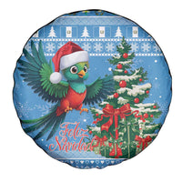 Guatemala Christmas Spare Tire Cover Quetzal Feliz Navidad - Wonder Print Shop