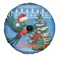 Guatemala Christmas Spare Tire Cover Quetzal Feliz Navidad - Wonder Print Shop