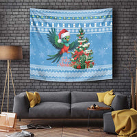 Guatemala Christmas Tapestry Quetzal Feliz Navidad - Wonder Print Shop