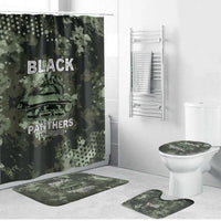 761st Tank Battalion Black Panthers Bathroom Set WWII Military Camouflage - Wonder Print Shop