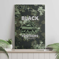 761st Tank Battalion Black Panthers Canvas Wall Art WWII Military Camouflage - Wonder Print Shop