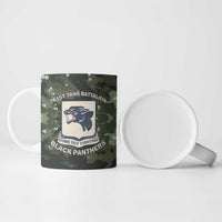 761st Tank Battalion Black Panthers Ceramic Mug WWII Military Camouflage - Wonder Print Shop