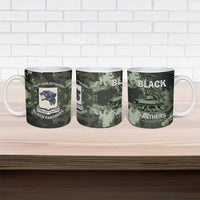 761st Tank Battalion Black Panthers Ceramic Mug WWII Military Camouflage - Wonder Print Shop