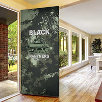 761st Tank Battalion Black Panthers Door Cover WWII Military Camouflage - Wonder Print Shop