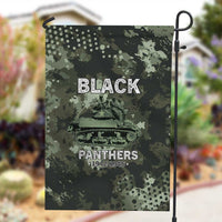 761st Tank Battalion Black Panthers Garden Flag WWII Military Camouflage - Wonder Print Shop
