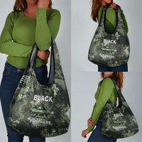 761st Tank Battalion Black Panthers Grocery Bag WWII Military Camouflage - Wonder Print Shop