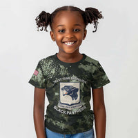 761st Tank Battalion Black Panthers Kid T shirt WWII Military Camouflage - Wonder Print Shop