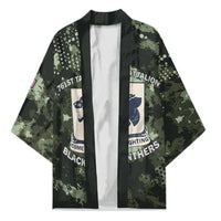 761st Tank Battalion Black Panthers Kimono WWII Military Camouflage - Wonder Print Shop