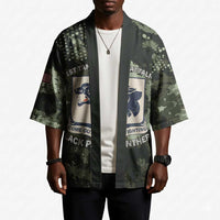 761st Tank Battalion Black Panthers Kimono WWII Military Camouflage - Wonder Print Shop