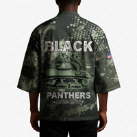 761st Tank Battalion Black Panthers Kimono WWII Military Camouflage - Wonder Print Shop