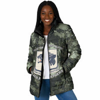 761st Tank Battalion Black Panthers Padded Jacket WWII Military Camouflage - Wonder Print Shop