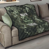 761st Tank Battalion Black Panthers Quilt WWII Military Camouflage - Wonder Print Shop
