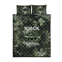 761st Tank Battalion Black Panthers Quilt Bed Set WWII Military Camouflage - Wonder Print Shop