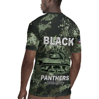 761st Tank Battalion Black Panthers Rugby Jersey WWII Military Camouflage - Wonder Print Shop