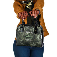 761st Tank Battalion Black Panthers Shoulder Handbag WWII Military Camouflage - Wonder Print Shop