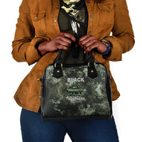 761st Tank Battalion Black Panthers Shoulder Handbag WWII Military Camouflage - Wonder Print Shop