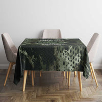 761st Tank Battalion Black Panthers Tablecloth WWII Military Camouflage - Wonder Print Shop