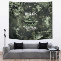 761st Tank Battalion Black Panthers Tapestry WWII Military Camouflage - Wonder Print Shop