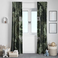 761st Tank Battalion Black Panthers Window Curtain WWII Military Camouflage - Wonder Print Shop
