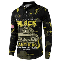 The Original Black Panthers 761st Tank Battalion Button Sweatshirt African American Heroes