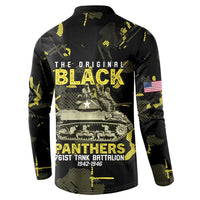 The Original Black Panthers 761st Tank Battalion Button Sweatshirt African American Heroes