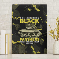The Original Black Panthers 761st Tank Battalion Canvas Wall Art African American Heroes - Wonder Print Shop
