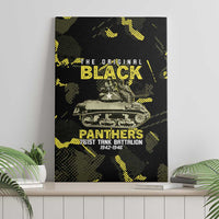 The Original Black Panthers 761st Tank Battalion Canvas Wall Art African American Heroes - Wonder Print Shop