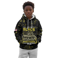 The Original Black Panthers 761st Tank Battalion Kid Hoodie African American Heroes - Wonder Print Shop