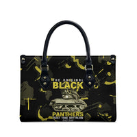 The Original Black Panthers 761st Tank Battalion Leather Bag African American Heroes - Wonder Print Shop