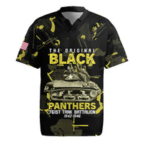 The Original Black Panthers 761st Tank Battalion Rugby Jersey African American Heroes - Wonder Print Shop