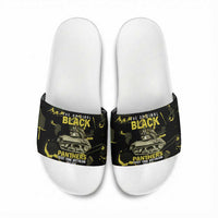 The Original Black Panthers 761st Tank Battalion Slide Sandals African American Heroes - Wonder Print Shop