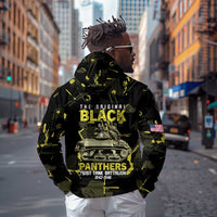 The Original Black Panthers 761st Tank Battalion Zip Hoodie African American Heroes - Wonder Print Shop