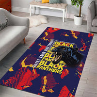 761st Tank Battalion Black Panthers Area Rug Legendary African American WWII - Wonder Print Shop