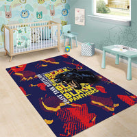 761st Tank Battalion Black Panthers Area Rug Legendary African American WWII - Wonder Print Shop