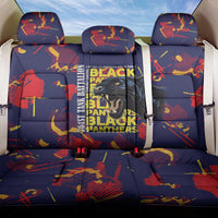 761st Tank Battalion Black Panthers Back Car Seat Cover Legendary African American WWII - Wonder Print Shop