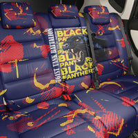 761st Tank Battalion Black Panthers Back Car Seat Cover Legendary African American WWII - Wonder Print Shop