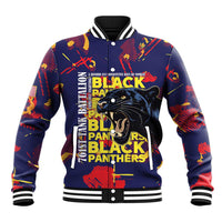 761st Tank Battalion Black Panthers Baseball Jacket Legendary African American WWII - Wonder Print Shop
