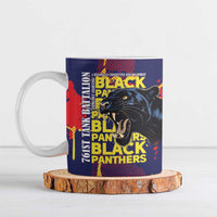 761st Tank Battalion Black Panthers Ceramic Mug Legendary African American WWII - Wonder Print Shop