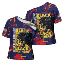 761st Tank Battalion Black Panthers Cross Shoulder Shirt Legendary African American WWII - Wonder Print Shop