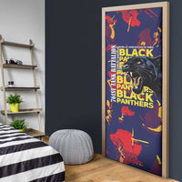 761st Tank Battalion Black Panthers Door Cover Legendary African American WWII - Wonder Print Shop
