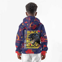 761st Tank Battalion Black Panthers Kid Hoodie Legendary African American WWII - Wonder Print Shop
