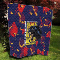 761st Tank Battalion Black Panthers Quilt Legendary African American WWII - Wonder Print Shop