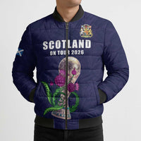 Custom Football Scotland Bomber Puffer Jacket On Tour 2026