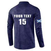 Custom Football Scotland Button Sweatshirt On Tour 2026