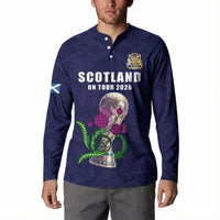 Custom Football Scotland Button Sweatshirt On Tour 2026