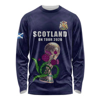 Custom Football Scotland Long Sleeve Shirt On Tour 2026
