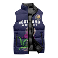 Custom Football Scotland Sleeveless Puffer Jacket On Tour 2026