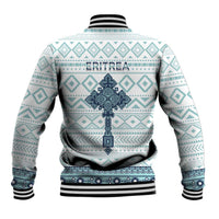 Eritrea Baseball Jacket Eritrean Cross Mix Tilet Pattern - Wonder Print Shop