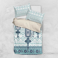 Eritrea Bedding Set Eritrean Cross Mix Tilet Pattern - Wonder Print Shop